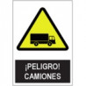 Señal Peligro Camiones JULIO GARCÍA