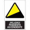 Señal Peligro Pendiente Ascendente JULIO GARCÍA