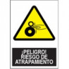 Señal Peligro Riesgo De Atrapamiento JULIO GARCÍA
