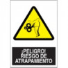 Señal Peligro Riesgo De Atrapamiento JULIO GARCÍA