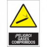 Señal Peligro Gases Comprimidos JULIO GARCÍA