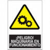 Señal Peligro Maquinaria En Funcionamiento JULIO GARCÍA
