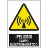 Señal Peligro Campo Electromagnético JULIO GARCÍA