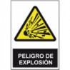 Señal Peligro De Explosión JULIO GARCÍA