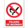 Señal Peligro De Incendio JULIO GARCÍA