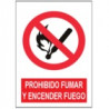 Señal Prohibido Fumas Y Encender Fuego JULIO GARCÍA