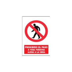 Señal Prohibido El Paso A...