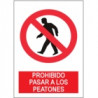 Señal Prohibido Pasar A Peatones JULIO GARCÍA