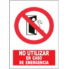 Señal No Utilizar En Caso De Emergencia JULIO GARCÍA