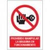 Señal Prohibido Manipular La Maquina En Funcionamiento JULIO GARCÍA
