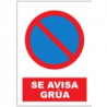 Señal Se Avisa Grúa JULIO GARCÍA