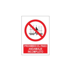 Señal Prohibido El Paso...