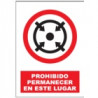 Señal Prohibido Permanecer En Este Lugar JULIO GARCÍA