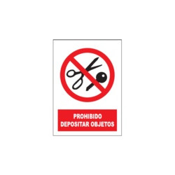 Señal Prohibido Depositar...