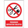 Señal Prohibido Depositar Objetos JULIO GARCÍA