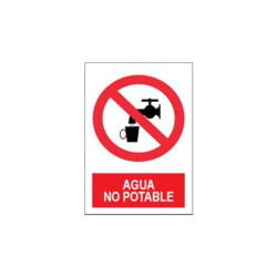 Señal Agua No Potable JULIO...