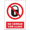 Señal No Cerrar Con Llave JULIO GARCÍA