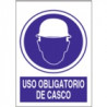 Señal Uso Obligatorio De Casco JULIO GARCÍA