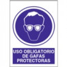 Señal Uso Obligatorio De Gafas Protectoras JULIO GARCÍA
