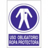 Señal Protección Obligatoria Ropa Protectora JULIO GARCÍA