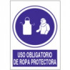 copy of Señal Protección Obligatoria Ropa Protectora JULIO GARCÍA