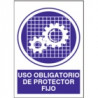 Señal Uso Obligatorio De Protector Fijo JULIO GARCÍA