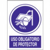 Señal Uso Obligatorio De Protector JULIO GARCÍA