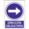 Señal Dirección Obligatoria Derecha JULIO GARCÍA