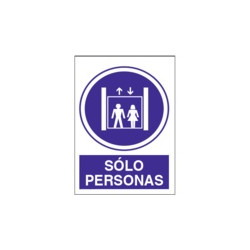 Señal Solo Personas JULIO...