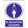 Señal Es Obligatorio Ducharse JULIO GARCÍA
