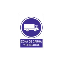 Señal Zona De Carga Y...