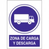 Señal Zona De Carga Y Descarga JULIO GARCÍA