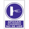 Señal Apagar Cuando No Se Use JULIO GARCÍA