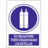 Señal Es Obligatorio Tener Enganchadas Las Botellas JULIO GARCÍA