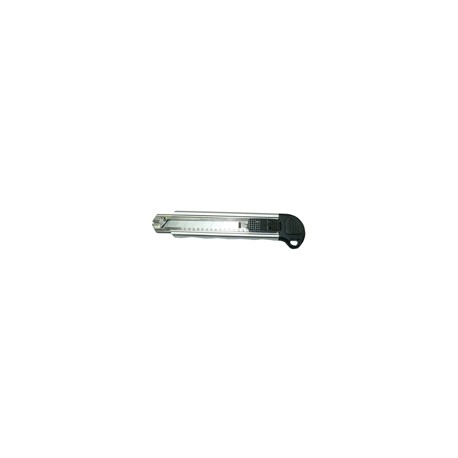 Cutter 18 mm. Mango Aluminio + 5 Hojas BRESME