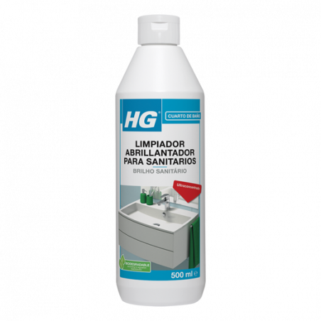 HG Limpiador Abrillantador para Sanitarios 500 ml.