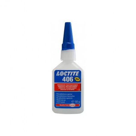 LOCTITE 406  Adhesivo Instantáneo Plástico-Caucho 50gr.
