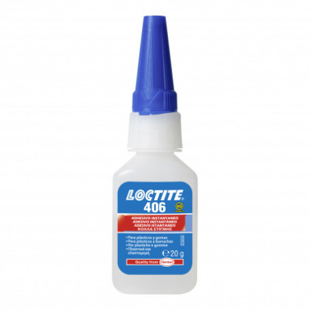 LOCTITE 406 Adhesivo Instantáneo Plástico-Caucho 20gr.