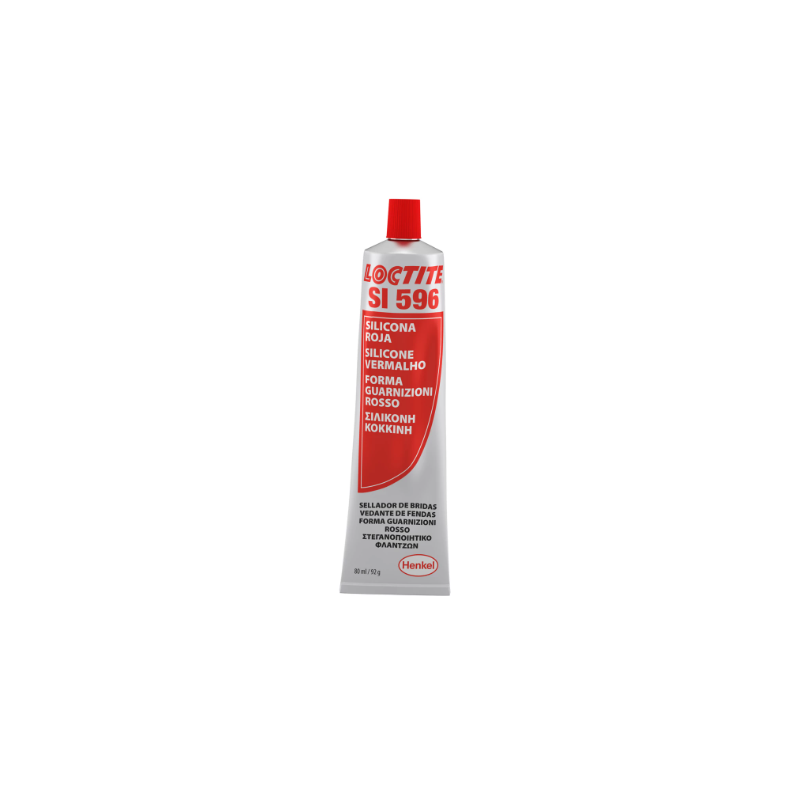 LOCTITE 596 Sellador de Silicona Roja 80ml.