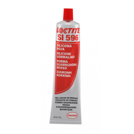 LOCTITE 596 Sellador de Silicona Roja 80ml.