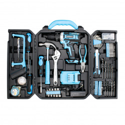 SET TALADRO PERCUTOR CON HERRAMIENTAS