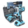 Taladro percutor 21V 1,5 AH con 25 Accesorios