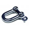 Grillete Recto Galvanizado 63mm. Damesa