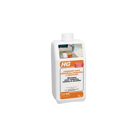HG Limpiador para alfombras, moquetas y tapicerías (HG producto 95) 1 L