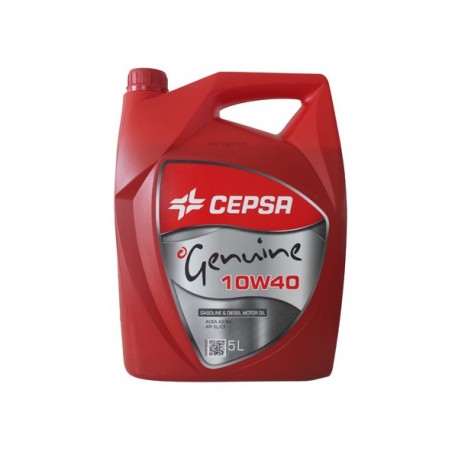 Lubricante Semi-Sintético Cepsa Genuine 10W40 (5 litros)