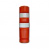 HITO FIJO POLIETILENO ROJO Ø20x75cm BANDAS REFLECTANTES