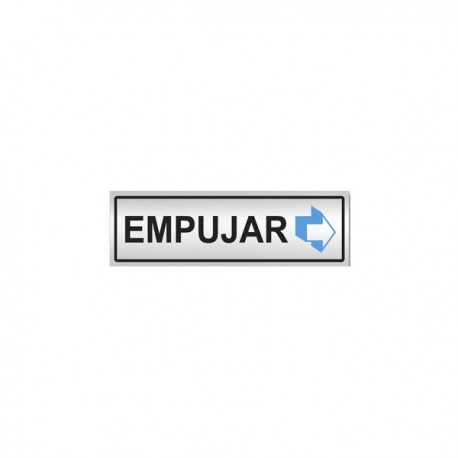 SEÑAL INFORMATIVA 180X60 mm EMPUJAR (HORIZONTAL) SEÑAL INFORMATIVA 180X60 mm EMPUJAR (HORIZONTAL)