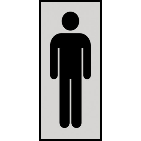 SEÑAL INFORMATIVA 180X60 mm FIGURA HOMBRE VERTICAL SEÑAL INFORMATIVA 180X60 mm FIGURA HOMBRE VERTICAL