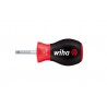 Destornillador Plano Phillips SoftFinish Varilla Corta 25mm. WIHA
