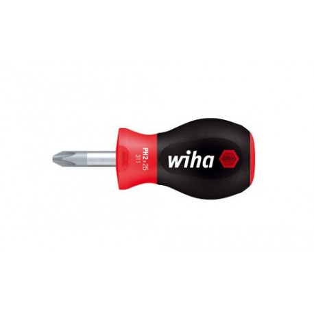 Destornillador Hexagonal Phillips SoftFinish Varilla Corta PH2 x 25mm. WIHA